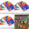 Exquisitely Crafted Multi-cultural Flags In 50-100 Assorted Countries