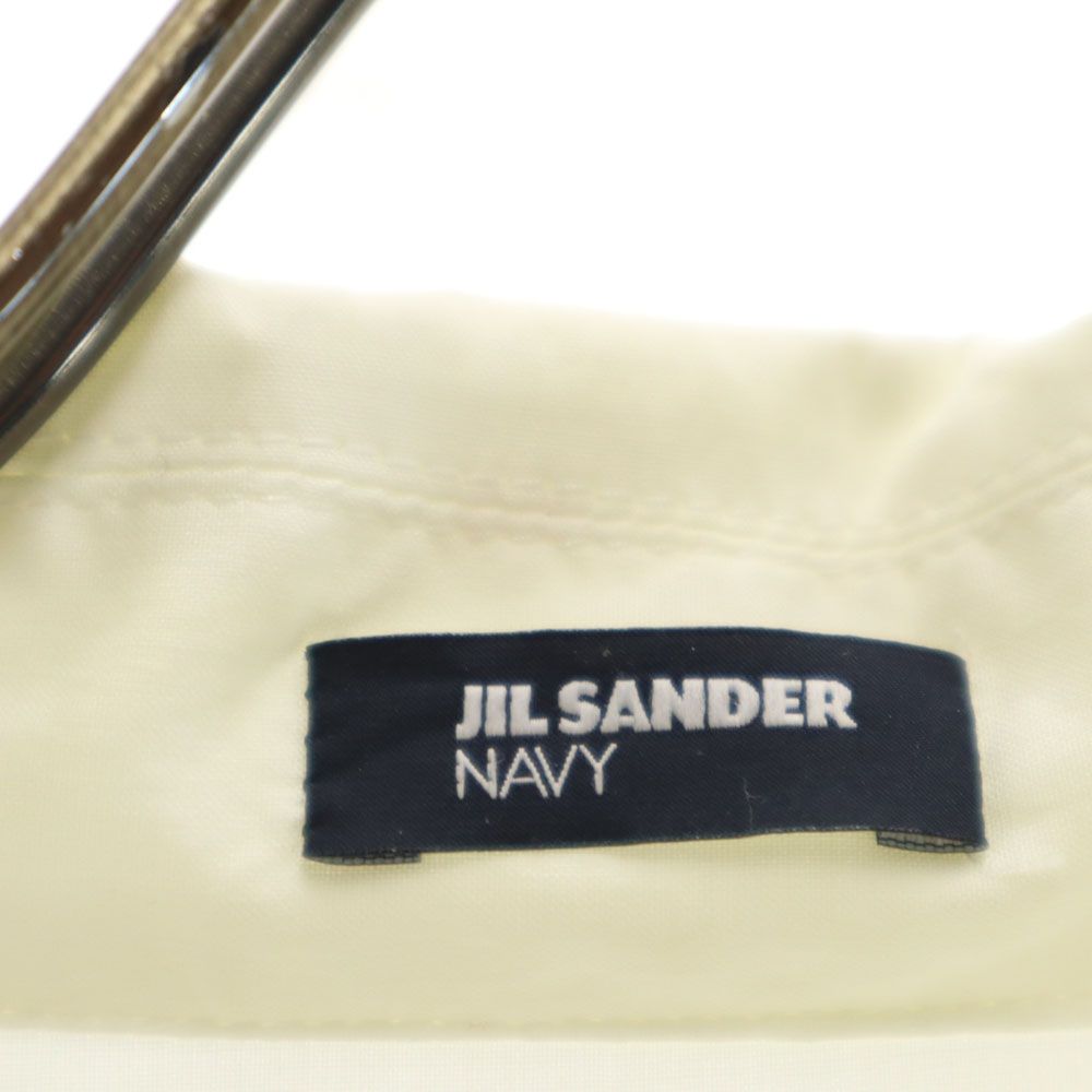 Jil Sander Navy Made In Italy Short Sleeve Shirt Dress 34 White NAVY Women Used