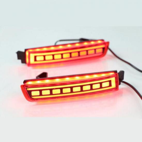 For NISSAN KICKS 2017- LED Rear Fog Light Tail Bumper Light Sets