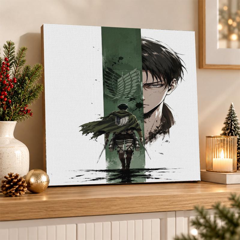 Attack on Titan Diamond Painting Kit 5D Full Drill DIY Diamond Mosaic Wall Art Home Decor