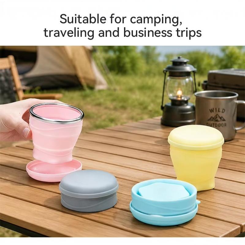 Collapsible Silicone Water Cup – Portable, Leak-Proof & Bpa-Free For Travel, Hiking, Camping, Gym, Office