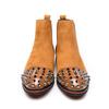 Men Suede Rivet Chelsea Boots Rockstud Shoes Dress Punk Shoes Party Nightclub Blazers Saddle Shoes Plus Size