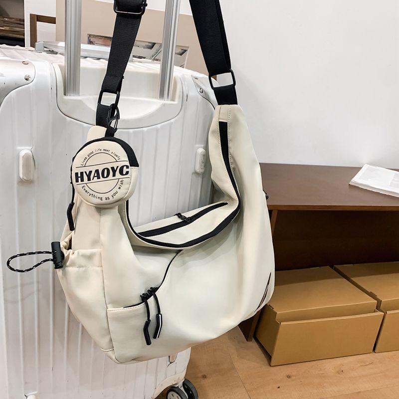 Men's messenger bag trendy brand 2025 new fashion casual function cycling sports trend men's shoulder bag