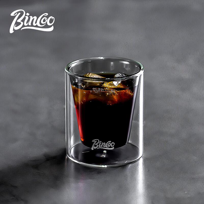 Двухслойные стеклянные чашки Bincoo для дегустации кофе и эспрессо