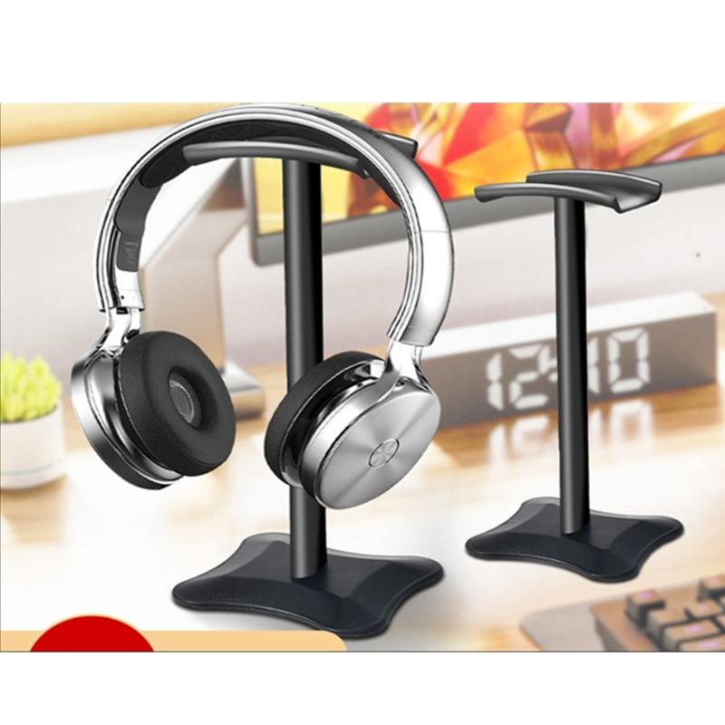 Schnellinstallations-Werkzeugloser Headset-Halter mit Kunststoffbasis zur Organisation von Zuhause und Büro