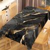 Eine elegante Tischdecke mit Marmordruck - modernes und schlichtes Design, perfekt für die Heimdekorationzyc