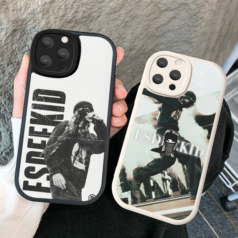 Singer E-EsDeeKid For IPhone 16 15 14 13 12 11 Pro Max Plus Leather Phone Cover