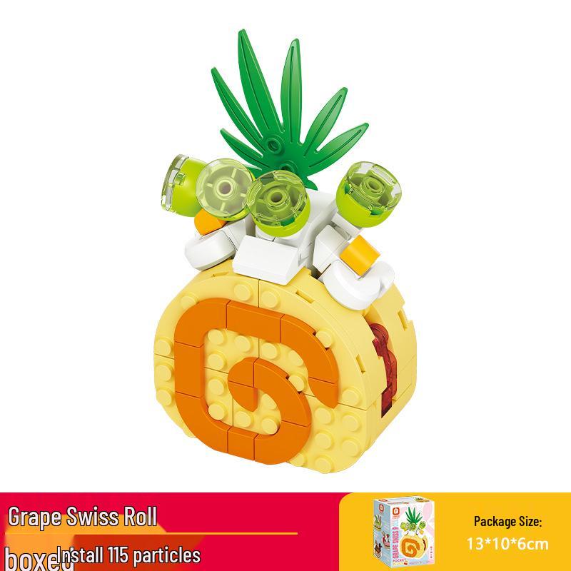 Hope Building Blocks: Kids' Educational Mousse Cake Baking Assembly Toy