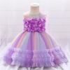 European and American Baby Girl Princess Birthday Wedding Dress