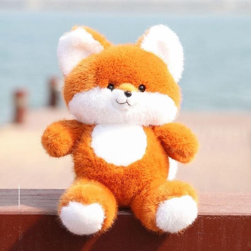 Fox Plush Toy With Pp Cotton Soft Plush For Kids And Teens Gift