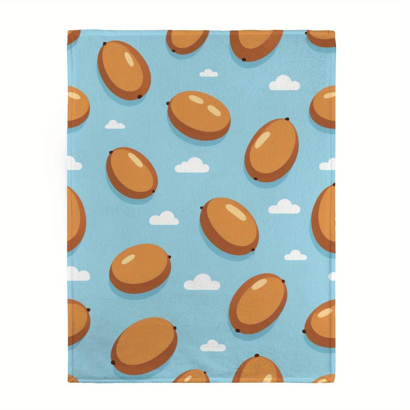 

Cheerful Shiba Inu Throw Blanket - Watercolor Pet Pattern Soft Blanket for Sofa Bed 75cmx90cm