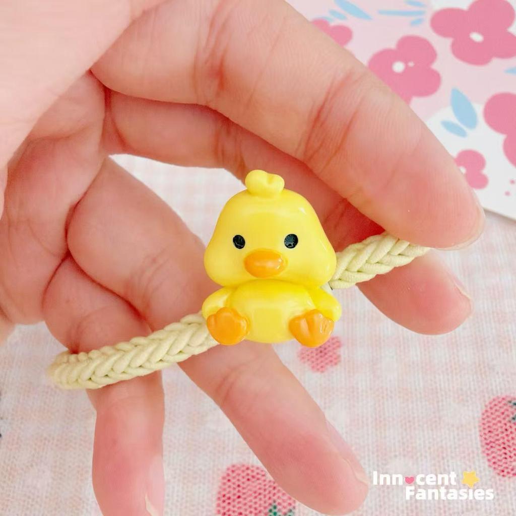 Cartoon Resin Animal Hair Tie - Cute & Versatile Accessory for Girls & Best Friends