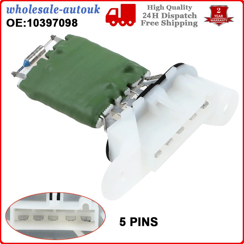 10397098 HVAC Heater Blower Fan Motor Resistor for Hummer H2 H3 H3T for Pontiac