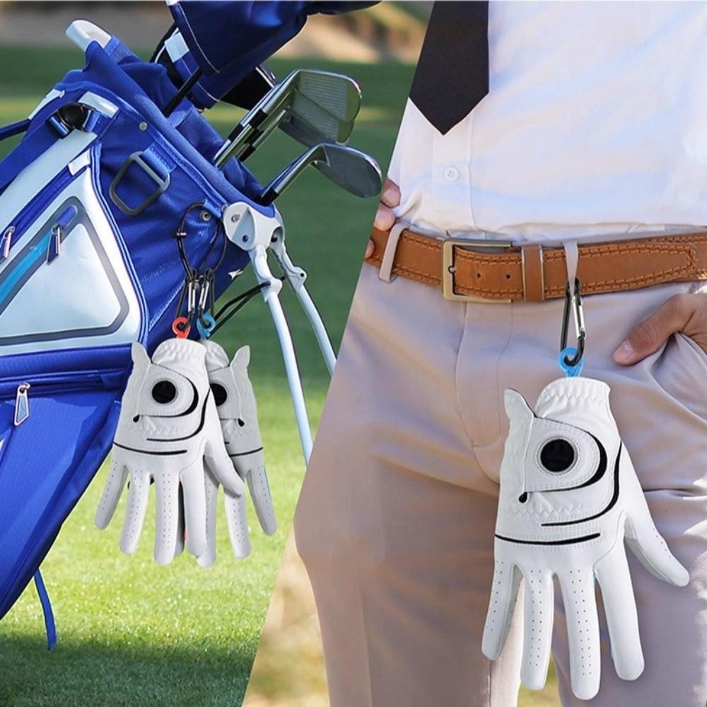 Storage Rack Style Glove Drying Stand Carabiner Included Golf Glove Stretcher Golf Glove Hanger