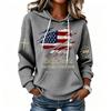 2026 Fall Womens Hooded Sweatshirt 3D Print Streetwear Casual Top