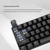H61K Wired Gaming Mechanical Keyboard with Mixed Switches and RGB Lighting