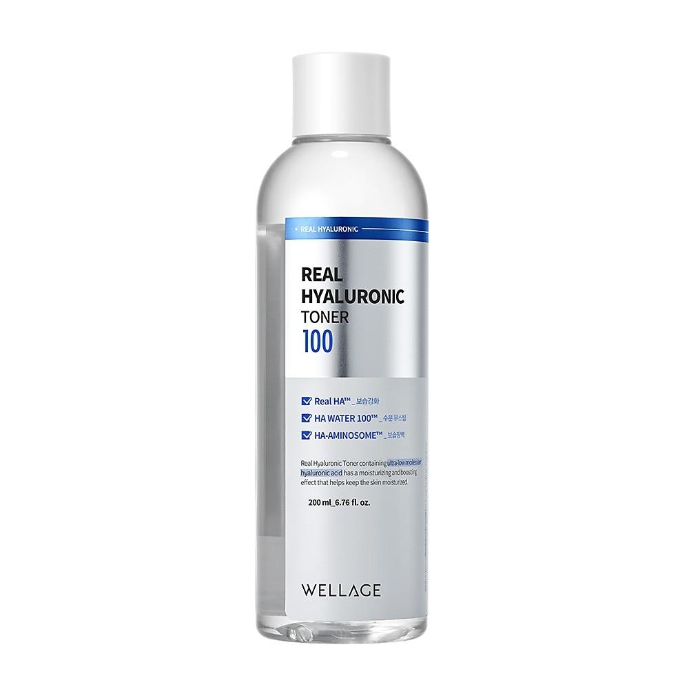 Wellage Real Hyaluronic 100 Toner 200ml