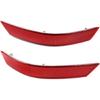 Left Right 1648201574 Bumper Trim Reflector for ML-Class W164 ML320 ML350 08-11