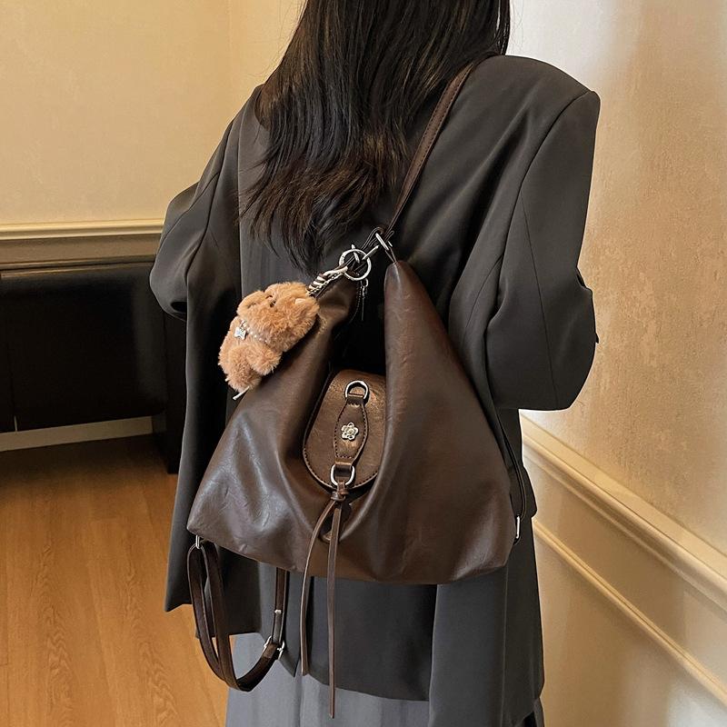 Premium Single Shoulder Messenger Bag Women's 2025 New Casual and Versatile Student Large-capacity Commuting Double Shoulder Tote Bag