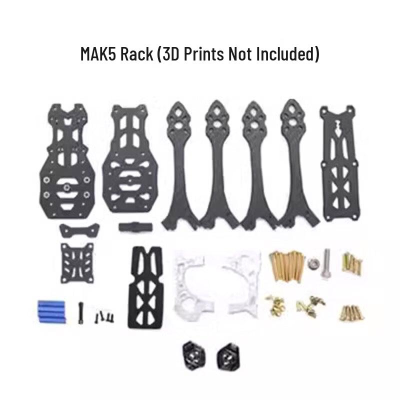 

HSKRC MAK5 5-inch FPV Racing Freestyle Drone Frame Kit