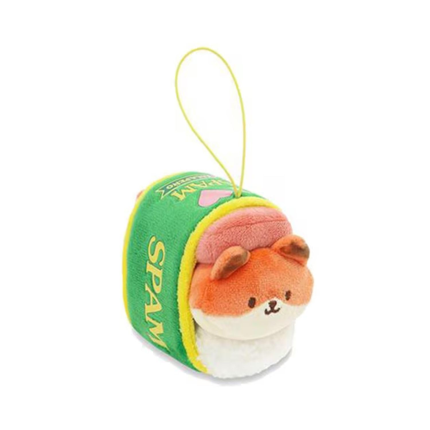 

IRISRAIN ANIROLLZ Spam Series Foxy Plush Toy Strap, 7x8x10cm (ANI-FX-PKL7-2)