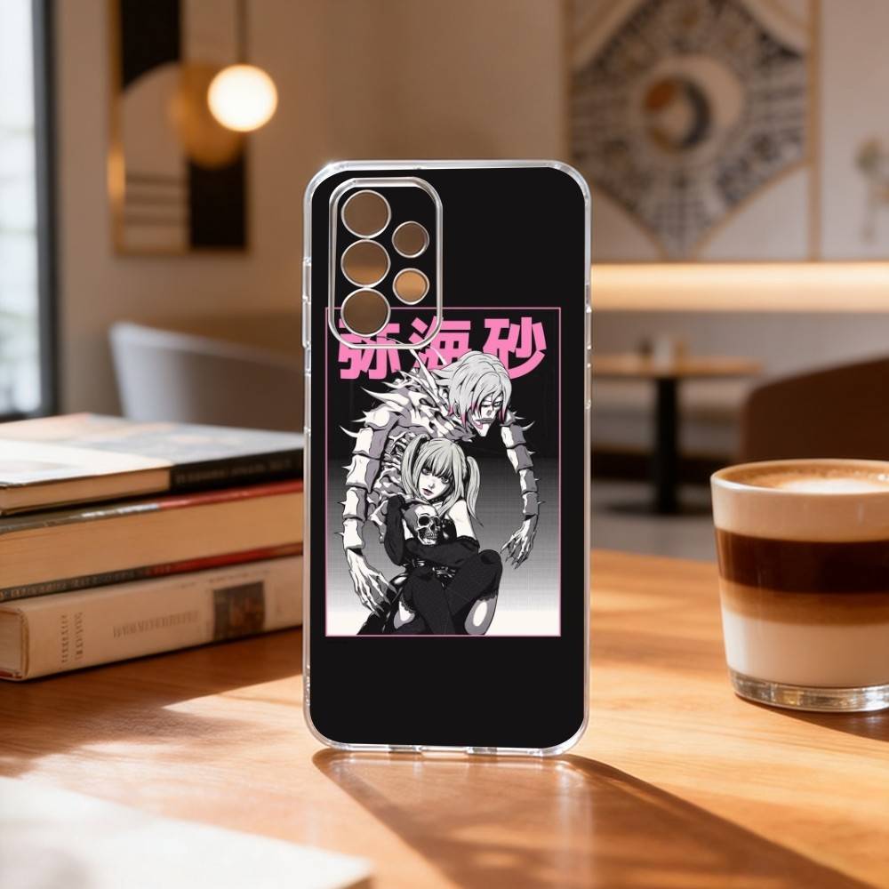 

Чехол для телефона D-Death N-Note Миса Прозрачный Силиконовый Мягкий Для Samsung S25,S24,S21,S22,S23,S30,Ultra,S20,Plus,Fe Samsung S225G