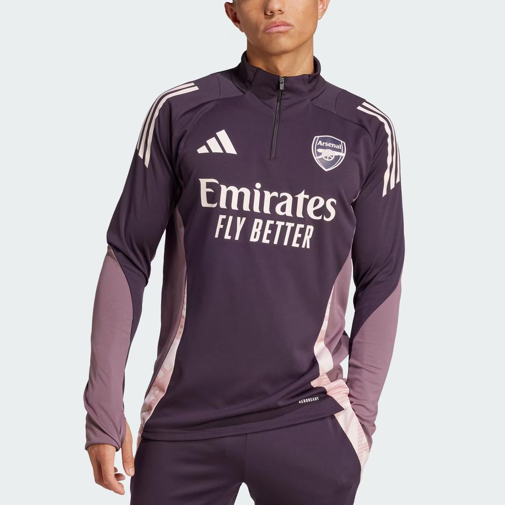 Adidas Arsenal Tiro 24 Top Aurora Black Men Streetwear JF2924