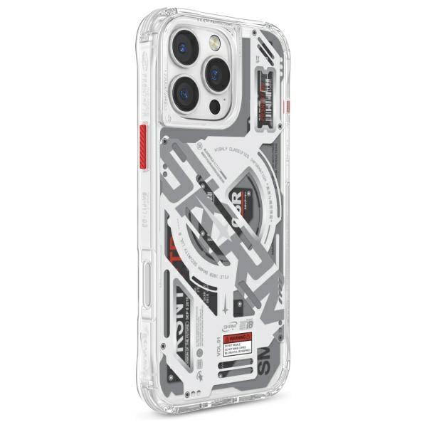 Skinarma Hülle Ekho iPhone 16 Pro 6.3    Magnetisches Laden Transparent/Clear