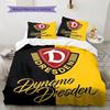 Dynamo Dresden Pattern Bedding,Quilt Set Quilt Cover Pillowcase Home Birthday Gift(1 * duvet cover + 2 * pillowcase, without core)