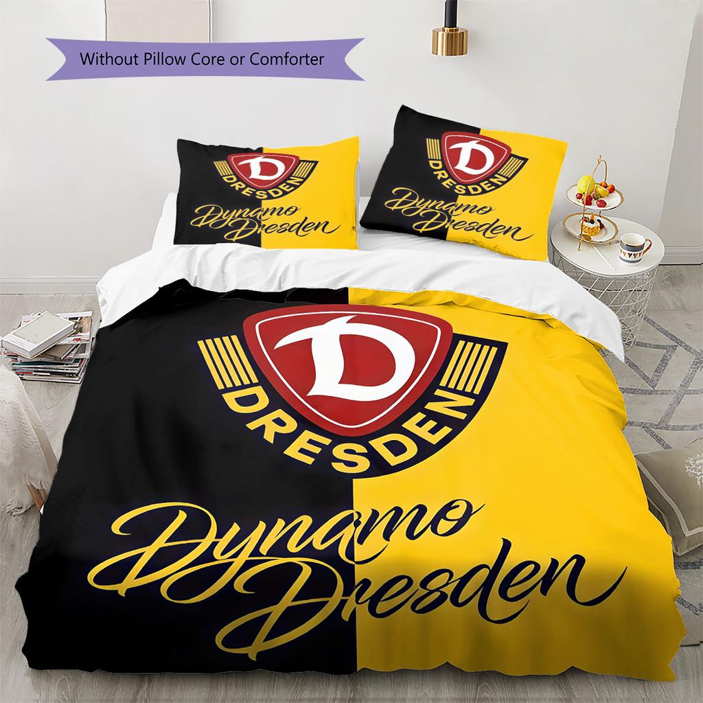 Dynamo Dresden Pattern Bedding,Quilt Set Quilt Cover Pillowcase Home Birthday Gift(1 * duvet cover + 2 * pillowcase, without core)