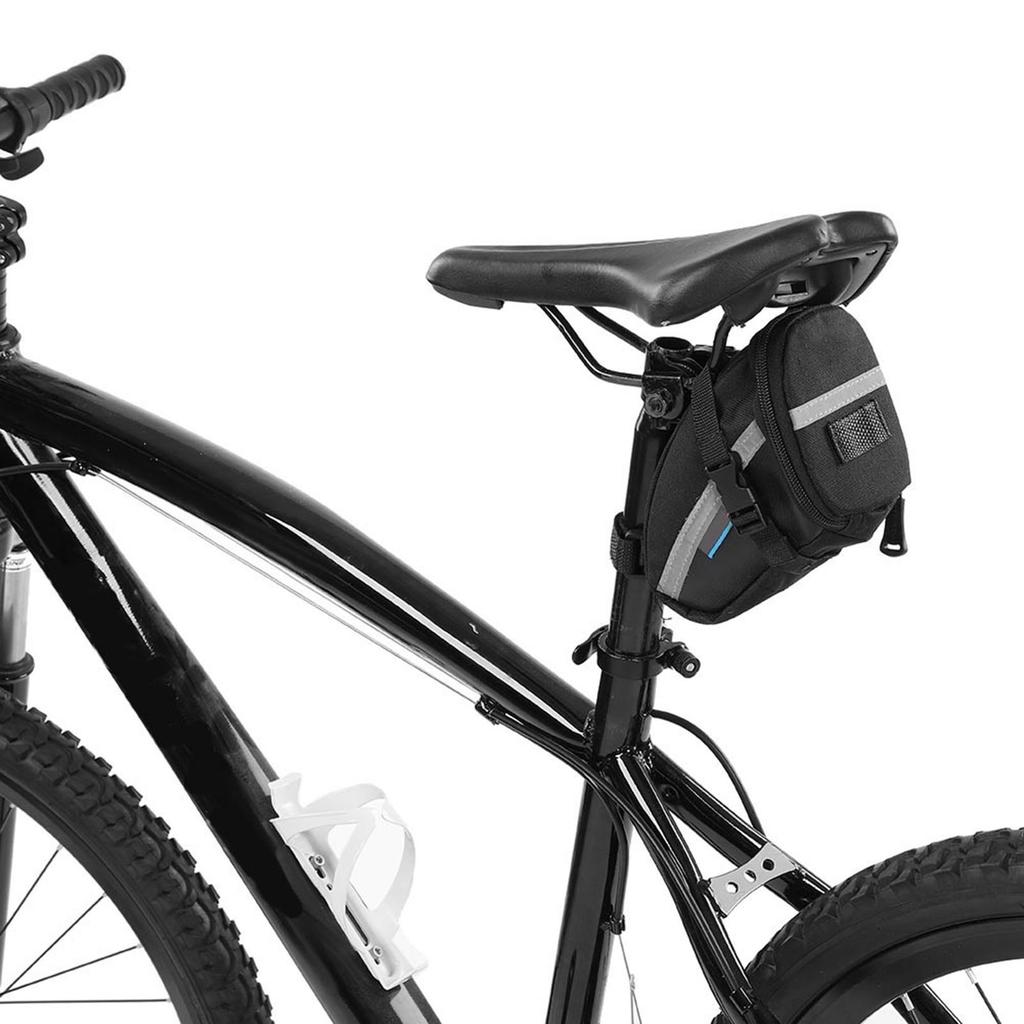 PU Bike Rr Rack Storage Bag Large Capacity Saddle Tail Pouch   Accessory