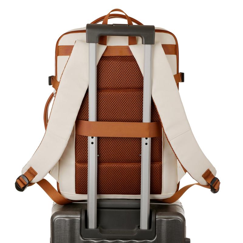 Wielofunkcyjny plecak podróżny - Smukła torba na laptopa do samolotu, szkoły i codziennych dojazdów Lekka torba na laptopa z portem ładowania USB