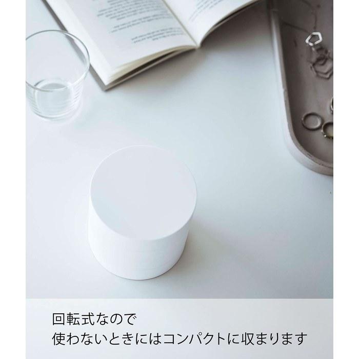 Yamazaki Nail Parts & Accessories Case White, Approx. W10 x D10 x H10cm, Tower 5797
