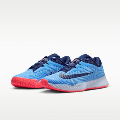 Nike Court Air Zoom Vapor Pro 3 HC University Blue Hot Lava Navy
