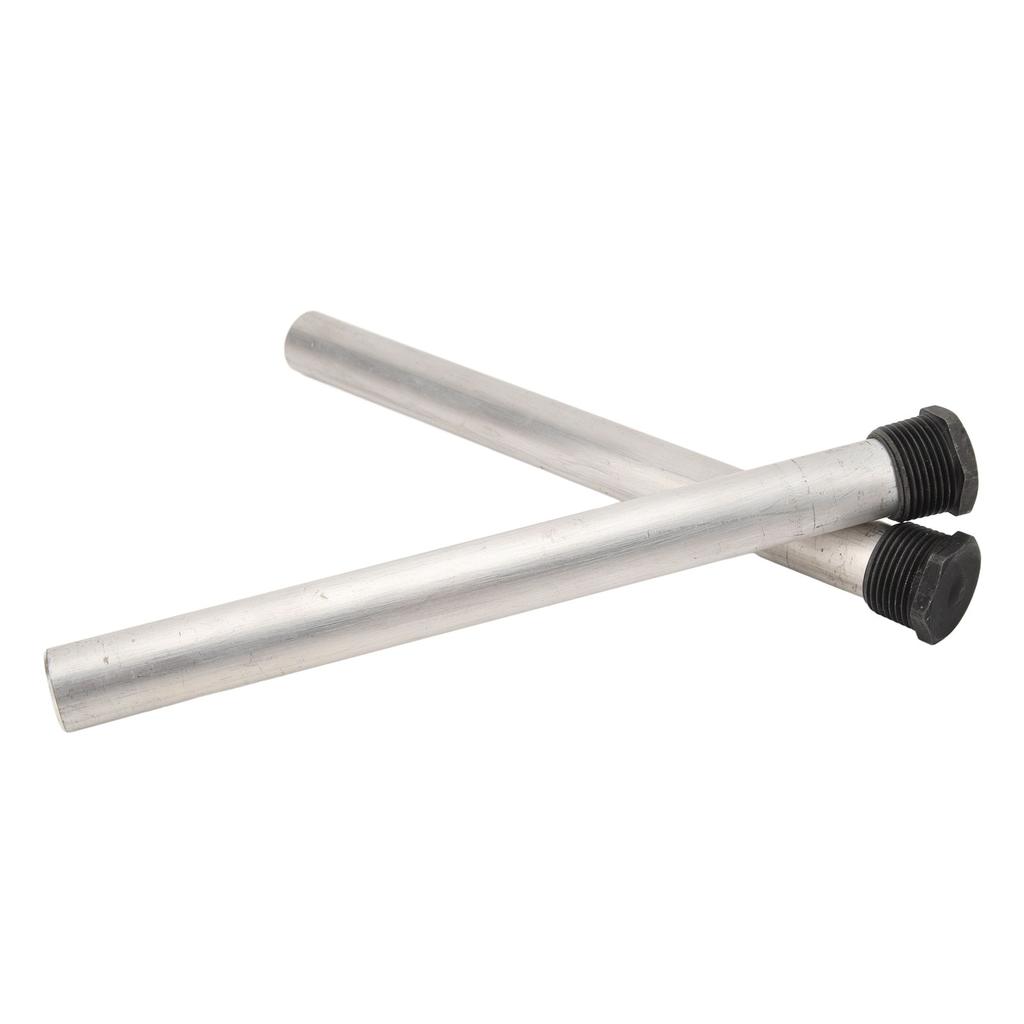 2 szt. Pręt anodowy grzejnika wody RV Ochrona przed korozją 21x235mm 3 4 NPT Pręt anodowy do grzejników wody Mor‑Flo