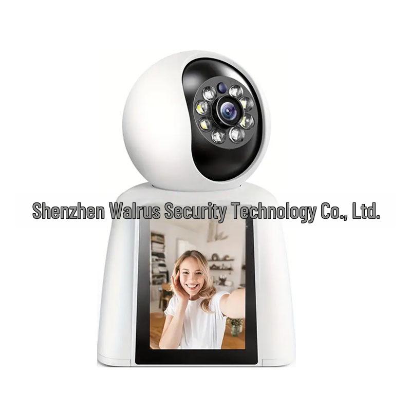 Cross-Border WiFi Surveillance Camera with Two-Way Video Calls, HD Night Vision, and Mobile Remote Monitoring