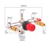 Outlet Tube Alloy Air Compressor Switch Pressure Regulator Valve Fitting Part