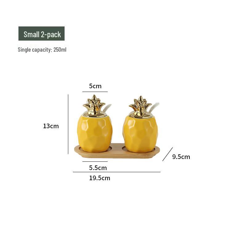 Qianxing Ceramic Seasoning Jar Set