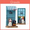 Cute Cartoon Puppy Shop Billboard Scene Model For Garden And Party Decor