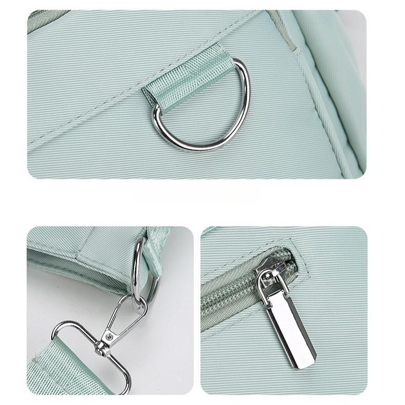 Women’s Oxford Tote Bag Large Capacity Shoulder Bag Casual Crossbody Handbag Multi Pocket Travel Messenger Bag