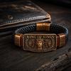 Christian Bracelet King of Kings Jesus Christ Is My Strength Religious Wristband Jesus Saves God Is With Me Inspirational Jewelry Gift