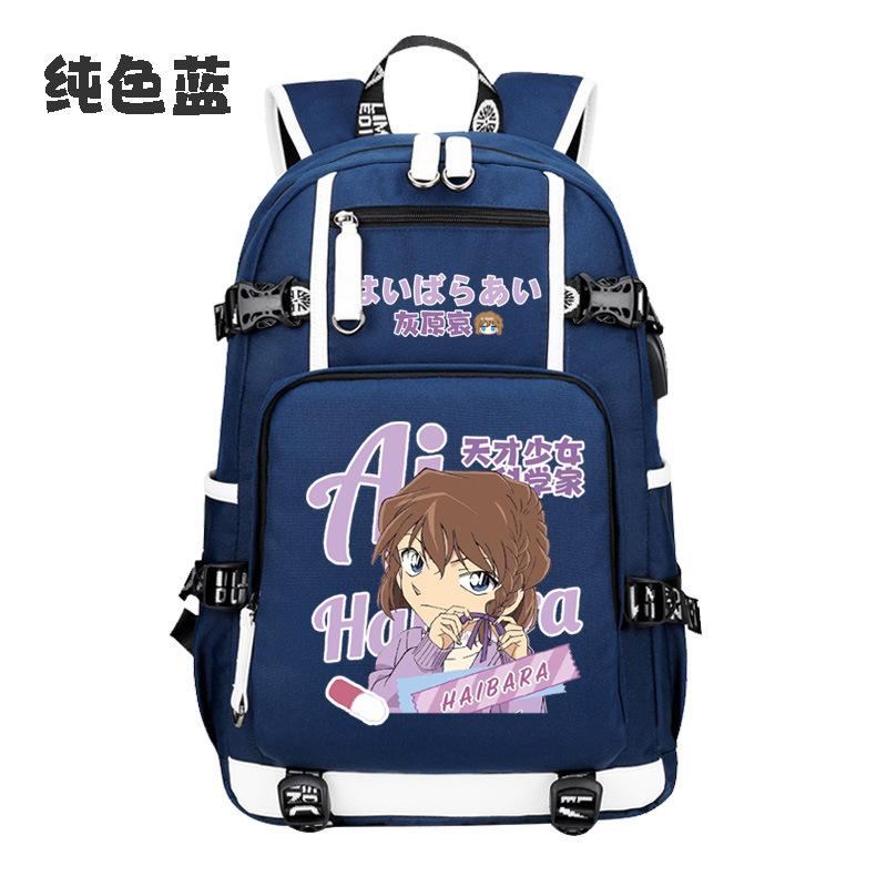 Detective Conan Backpack Large Capacity Travel