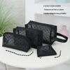 Custom Transparent Mesh Makeup Bag - Large Capacity, Portable Toiletry and Cosmetic Storage Bag for Women