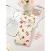 New Pink Heart Small Glasses Bag Flower Bear and Strawberry Pencil Pouch Cute Sweet Women Makeup Bag Gifts