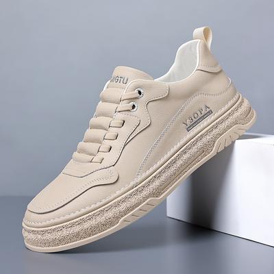 Fashion Spring New High Quality Wear Resistant Sole Sports Oxford Shoes Versatile Men's Leather Casual Shoes Office Men's Business Shoes