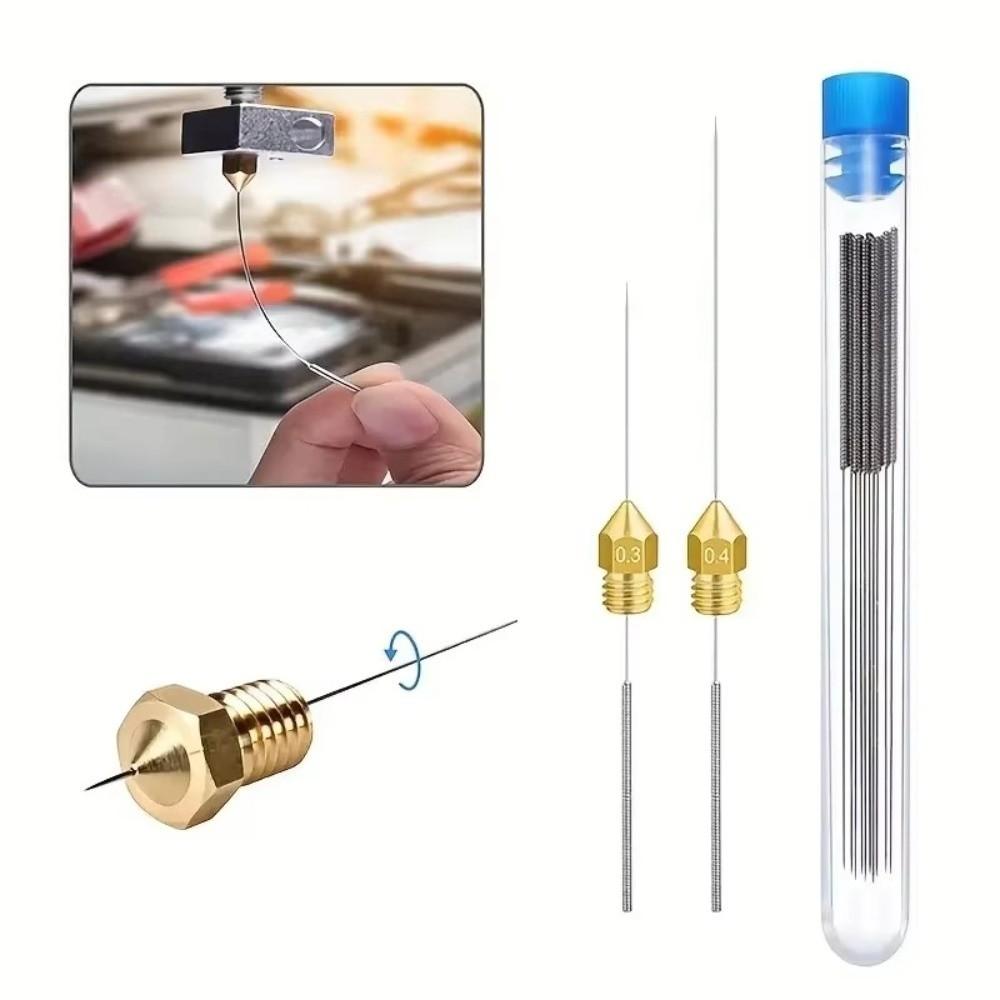 10PCS Multi-purpose Nozzle Cleaner Kit Universal Nozzle Cleaning Kit Daily Cleaning