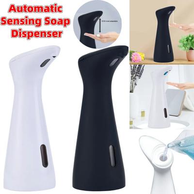 Automatischer Seifen- und Lotionenspender Berührungslos 200/400 ml Handdesinfektionsmittelspender PX6 Wasserdicht Handfrei Küche Badezimmer Waschraum