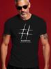 Hashtag Graphic Tshirt - Lettering Cross Design - Lightwe...