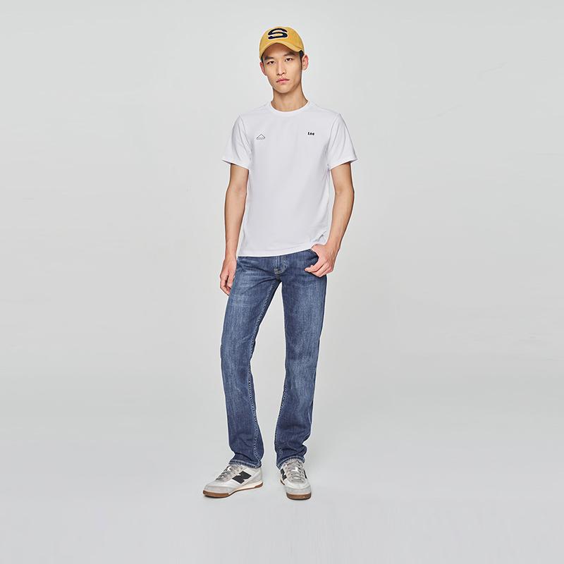 SS25 Slim Fit High Street Round Neck Logo Print Short Sleeve T-Shirt Men T-Shirts LMT010172K9900FK14000