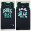 Vintage Boston Celtics Basketball Jersey Sleeveless Sportswear Men Women Fall Winter